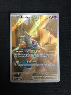 Pokemon SVP 075 - Black Star Promo Mimikyu Full Art - NM - Image 1