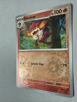 Pokemon TCG * SV White Flare * 015/086 Simisear U * REVERSE HOLO * FRESH PK - Image 2