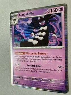 Pokemon TCG * SV White Flare * 043/086 Gothitelle Rare * HOLO * FRESH PK - Image 2