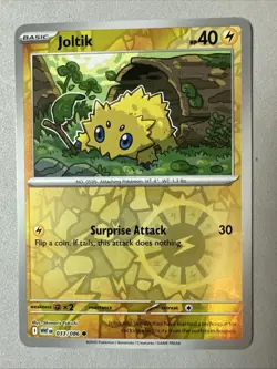 Pokemon TCG * SV White Flare * 033/086 Joltik Common * REVERSE HOLO * FRESH PK - Image 1
