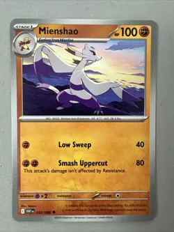 Pokemon TCG * SV White Flare 053/086 Mienshao Uncommon * FRESH PK - Image 1