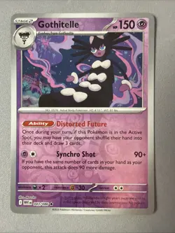 Pokemon TCG * SV White Flare * 043/086 Gothitelle Rare * REVERSE HOLO * FRESH PK - Image 1