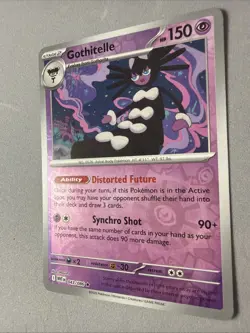 Pokemon TCG * SV White Flare * 043/086 Gothitelle Rare * REVERSE HOLO * FRESH PK - Image 2