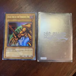 Yugioh 1996 LOB-122 Right Arm Of The Forbidden One ULTRA RARE L👀k 🔥 - Image 1