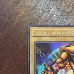 Yugioh 1996 LOB-122 Right Arm Of The Forbidden One ULTRA RARE L👀k 🔥 - Image 4