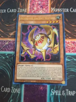 Yugioh Agido the Ancient Sentinel MAMA-EN028 Ultra Rare 1st Edition Near Mint - Image 1