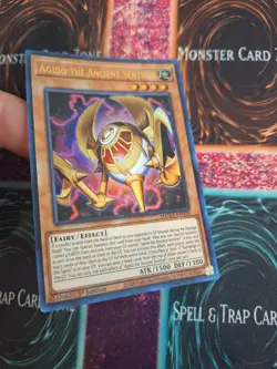 Yugioh Agido the Ancient Sentinel MAMA-EN028 Ultra Rare 1st Edition Near Mint - Image 2