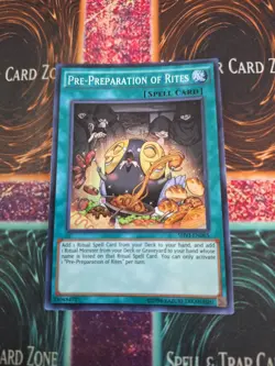 Yugioh Pre-Preparation of Rites SHVI-EN065 Super Rare Unlimited Near Mint - Image 1