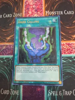 Yugioh Dark Calling MAMA-EN082 Ultra Rare 1st Edition Near Mint - Image 1