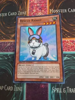 Yugioh Rescue Rabbit CT09-EN015 Super Rare Limited Near Mint - Image 1