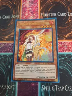 Yugioh Familiar-Possessed - Hiita Alternate Art SDCH-EN039 Ultra 1st Edition NM - Image 1