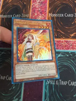 Yugioh Familiar-Possessed - Hiita Alternate Art SDCH-EN039 Ultra 1st Edition NM - Image 2