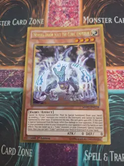 Yugioh Indiora Doom Volt the Cubic Emperor MVP1-ENG38 Gold Rare 1st Edition NM - Image 1