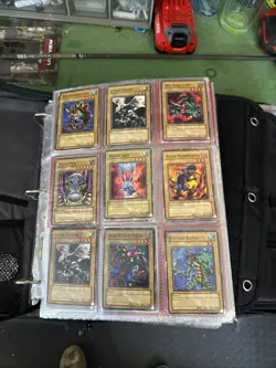 Yugioh Huge Collection Binder Cards - Many 1st Editions Original 1996 450+ Cards - Image 1