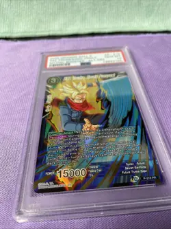 PSA 10 Dragon Ball Super Alt Art Card SS2 VTrunk Heroic Prospect P-219 PR PSA 10 - Image 2