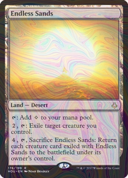Foil Endless Sands - Hour of Devastation | MTG Card - Image 1
