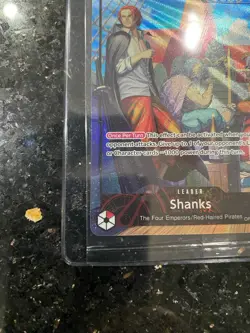 Sealed One Piece TCG Shanks OP09-001 PSA Magazine Promo Foil Card - Image 3