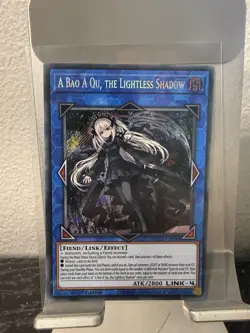 Yu-Gi-Oh! TCG a Bao a Qu, the Lightless Shadow Secret Rare Card SUDA-EN049 - Image 1