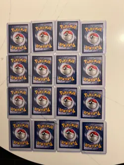 ⭐⭐⭐16 ERROR Square Cut - Jungle Set POKEMON Cards! RARE! CARD LOT⭐⭐⭐ - Image 2