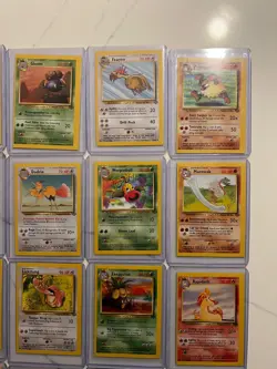 ⭐⭐⭐16 ERROR Square Cut - Jungle Set POKEMON Cards! RARE! CARD LOT⭐⭐⭐ - Image 3
