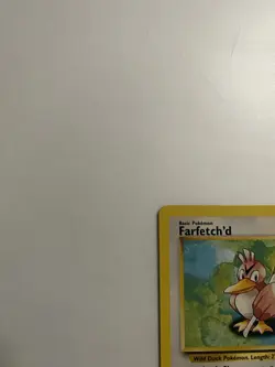 Farfetch'd 27/102 Pokemon Card Base Set Uncommon 50 HP lightly Played F1 - Image 3