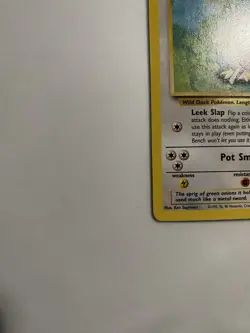 Farfetch'd 27/102 Pokemon Card Base Set Uncommon 50 HP lightly Played F1 - Image 4