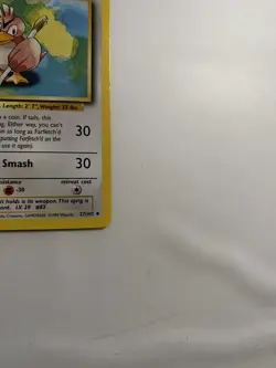 Farfetch'd 27/102 Pokemon Card Base Set Uncommon 50 HP lightly Played F1 - Image 5