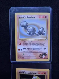 Pokemon Gym Heros Brocks Lot 4 Cards Great Condition - Image 2