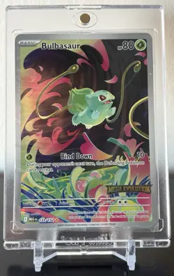 Bulbasaur 133/132 - Mega Evolution - Stamped Promo - Pokemon card Sealed - Image 1