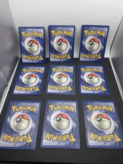 POKEMON TCG JUNGLE/FOSSIL - 9 CARD LOT 1ST EDITION CARDS - Image 4