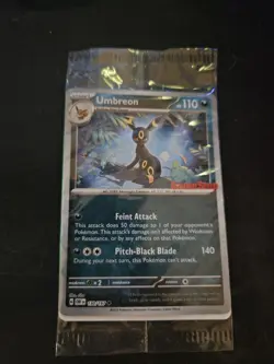 GameStop Exclusive Umbreon Promo Pokemon Card 130/197 SEALED Reverse Holo - Image 1