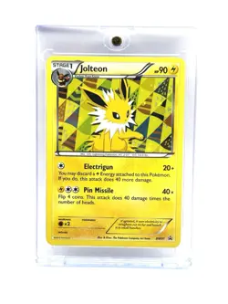 Pokemon Jolteon BW91 Black and White Holo Rare Black Star Promo Card LP - Image 1