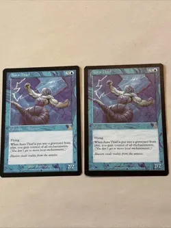 MTG Magic the Gathering Card LP - Aura Thief X2 - Image 1