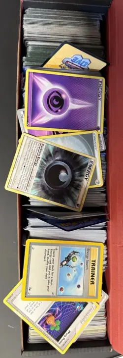 BULK POKEMON TRAINER, ENERGY, CODE CARDS ALL FROM DIFFERENT GENERATIONS - Image 1