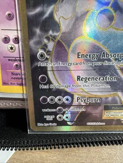 Mewtwo EX Pokemon Trading Card Game 180 HP Psyburn Holofoil XY Evolutions - Image 4