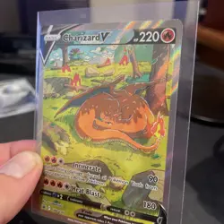 Charizard V SWSH260 SWSH: Sword & Shield Promo Cards Holo NM excellent condition - Image 2