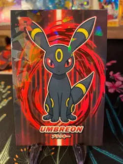 Pokemon Umbreon Cracked Ice Holo Team Rocket Card Database Set Peru - Image 1