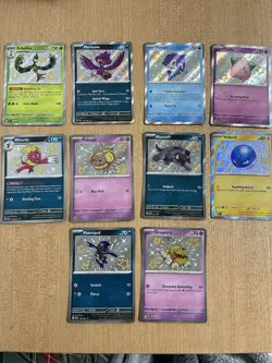 POKEMON TCG SHINY VAULT LOT OF 10 CARDS NM - Paldean Fates And Scarlet & Violet - Image 1