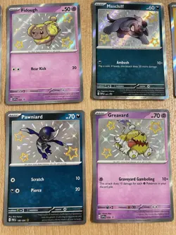 POKEMON TCG SHINY VAULT LOT OF 10 CARDS NM - Paldean Fates And Scarlet & Violet - Image 4