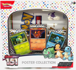 Pokemon TCG Trading Card Game Scarlet & Violet 3.5 151 Poster Collection Box NEW - Image 1