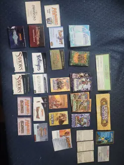 Magic The gathering Vintage Rulebooks/Inserts Mirage/stronghold/Urza's Saga - Image 1