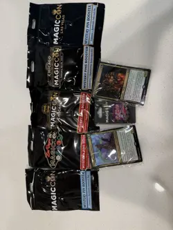 MagicCon Pin Set Of 8, 5 Mystery Pin Boosters Lot - Image 1