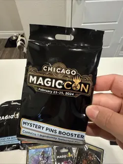 MagicCon Pin Set Of 8, 5 Mystery Pin Boosters Lot - Image 4