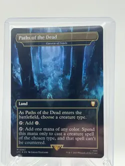 NM - Paths of the Dead (Cavern of Souls) - #0362 - Borderless Foil - Image 1