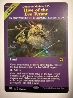 MTG Foil DM Adventures in the Forgotten Realms AFR Hive of the Eye Tyrant - Image 1