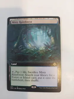 Misty Rainforest (Extended Art) Modern Horizons 2 Regular - Image 1