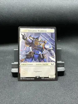 Astartes Warrior (001) Clue Double-Sided Token Universes Beyond: Warhammer... - Image 1