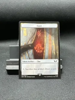 Astartes Warrior (001) Clue Double-Sided Token Universes Beyond: Warhammer... - Image 2