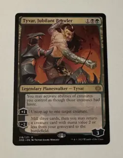 MTG Tyvar, Jubilant Brawler - Phyrexia All Will Be One LP - Image 1