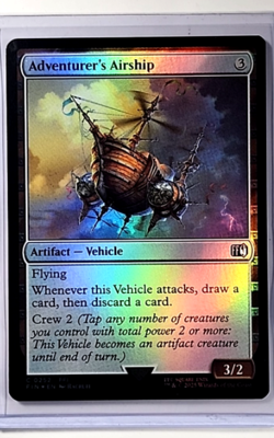 2025 MTG Magic the Gathering FIN Final Fantasy Foil #252 Adventurer's Airship - Image 1